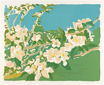 FAIRFIELD PORTER Apple Blossoms II and III.